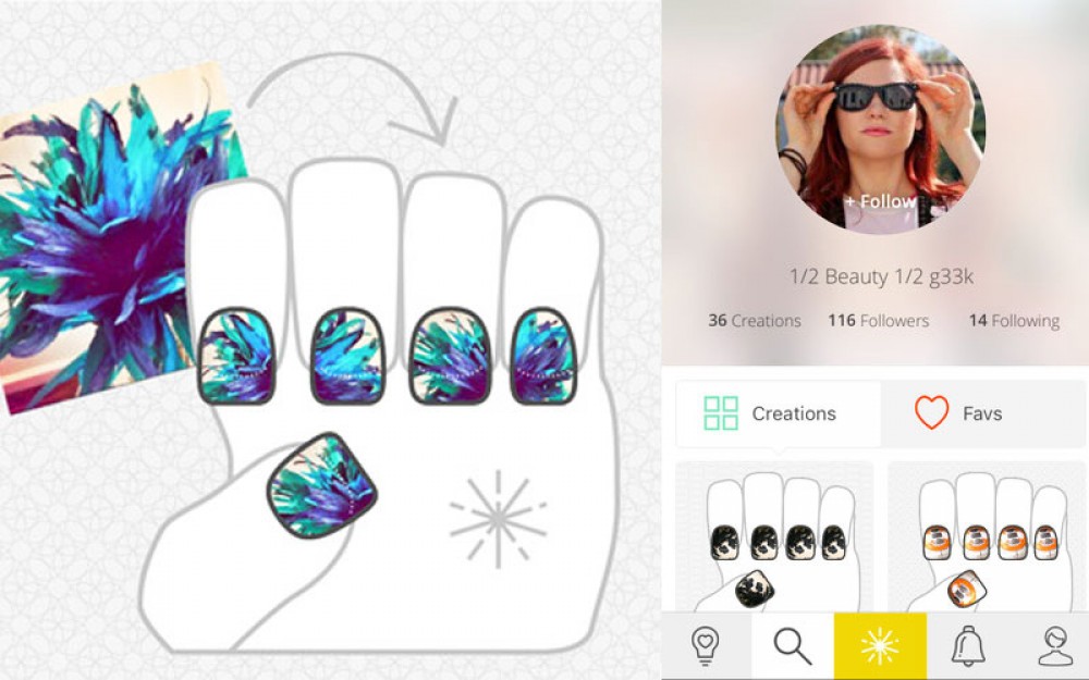 Maak nail art van je Instagram-foto’s