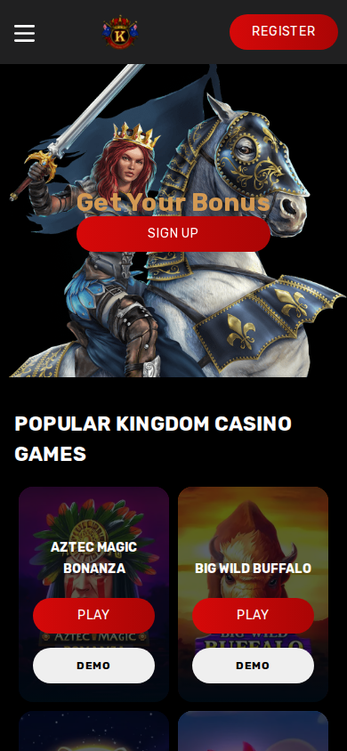 Kingdom Casino mobiel
